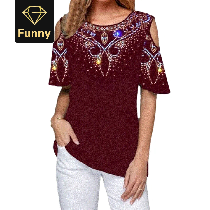 2021 High quality Women Summer Loose T Shirt Casual Short Sleeve Tops Print O-Neck Vintage T-Shirt Plus Size S-5XL