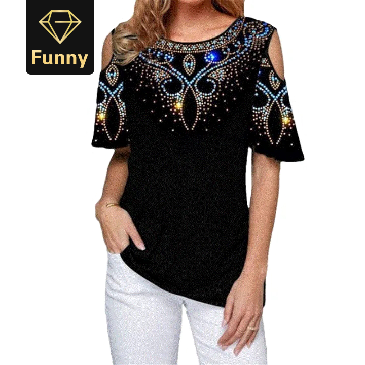 2021 High quality Women Summer Loose T Shirt Casual Short Sleeve Tops Print O-Neck Vintage T-Shirt Plus Size S-5XL