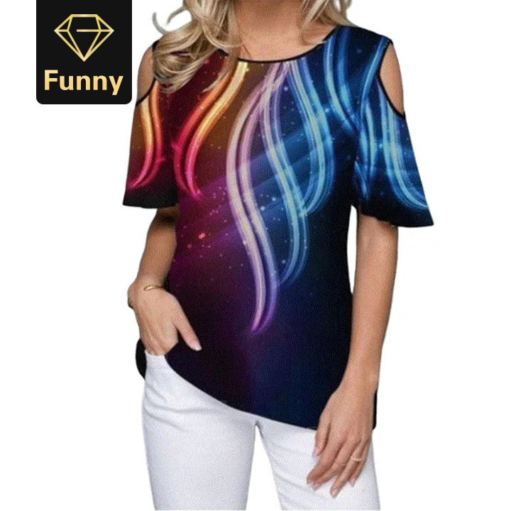 2021 High quality Women Summer Loose T Shirt Casual Short Sleeve Tops Print O-Neck Vintage T-Shirt Plus Size S-5XL