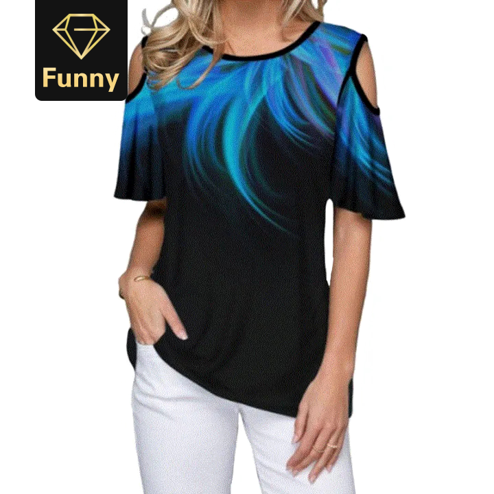 2021 High quality Women Summer Loose T Shirt Casual Short Sleeve Tops Print O-Neck Vintage T-Shirt Plus Size S-5XL