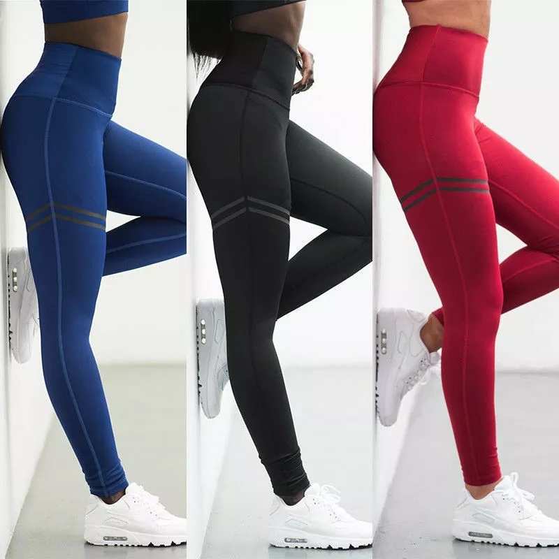 2021 High quality Women's Pants Fitness Leggings Printed High Waist Pants Running Gym Sport Jogging Pants Trousers