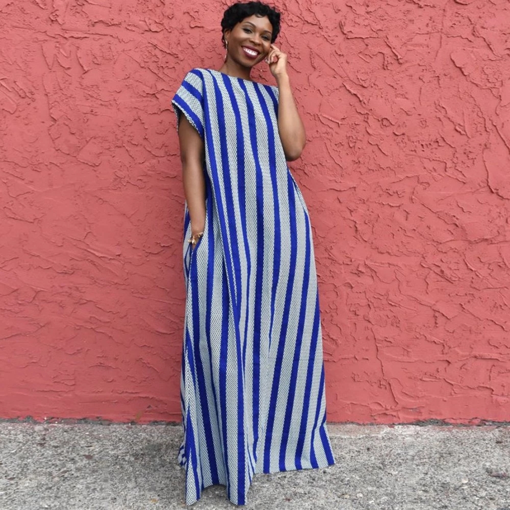 2021 High quality African Long Maxi Dress Women Round Neck Dress Evening Dress Party Dress African Dresses For Women