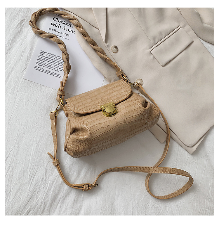 2021 High quality New PU Leather Crossbody Bags For Women Solid Color Shoulder Handbags Female Trend Women's Hand Bag