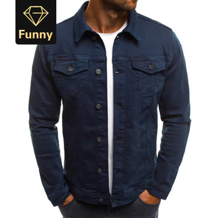 2021 High quality Mens Denim Jacket Fashion Male Jeans Jackets High Quality Men's Jackets Men New Casual Jacket Coats