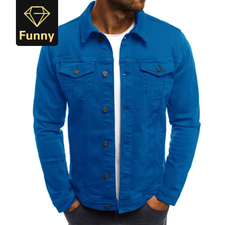 2021 High quality Mens Denim Jacket Fashion Male Jeans Jackets High Quality Men's Jackets Men New Casual Jacket Coats