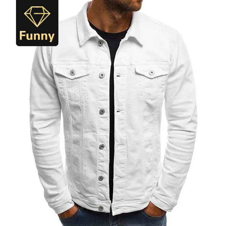 2021 High quality Mens Denim Jacket Fashion Male Jeans Jackets High Quality Men's Jackets Men New Casual Jacket Coats