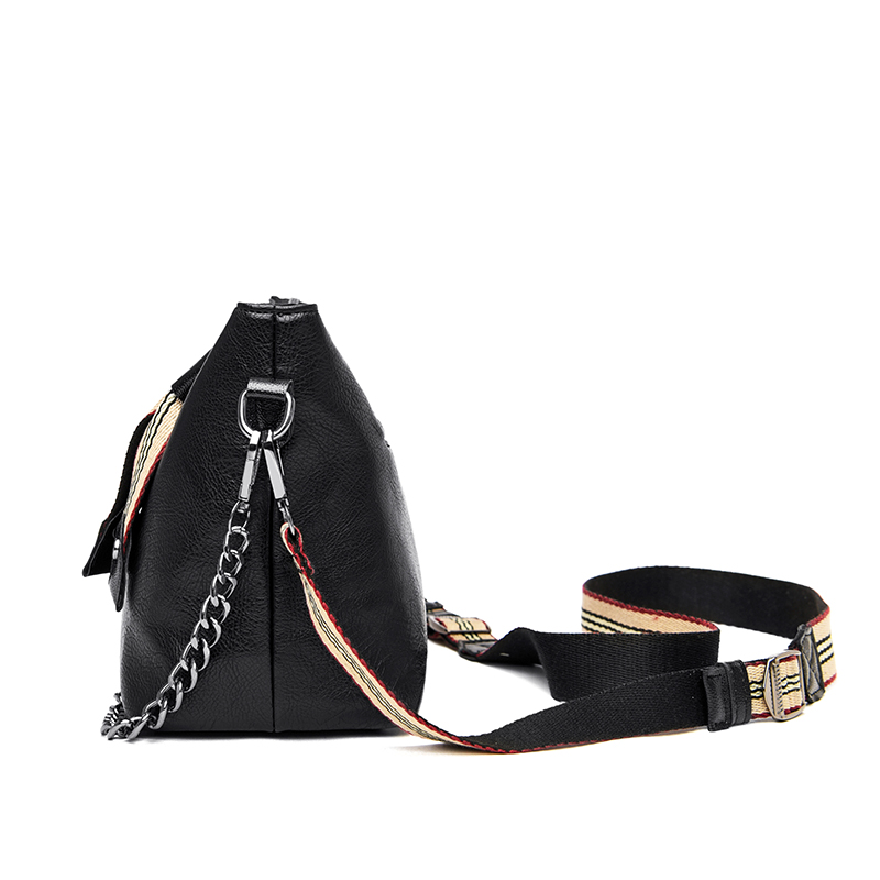 2021 High quality PU Leather Shoulder Bags For Women Chain High Capacity Handbags Travel Hand Bag Female Shoulder Bag