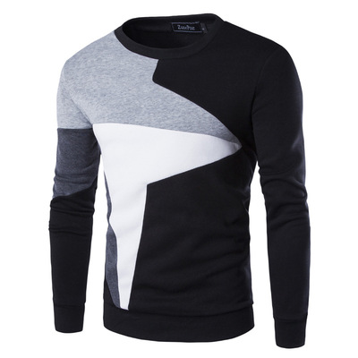 Sweaters Men Printed Casual O-Neck Slim Cotton Knitted Mens Sweaters Pullovers Men Brand Clothing