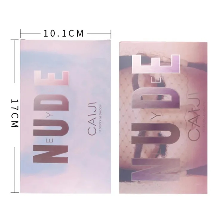 Lasting Glitter Eyeshadow Pallete 18 Color Matte Nude Eyeshadow Shimmer Shiny Soft Powder Makeup