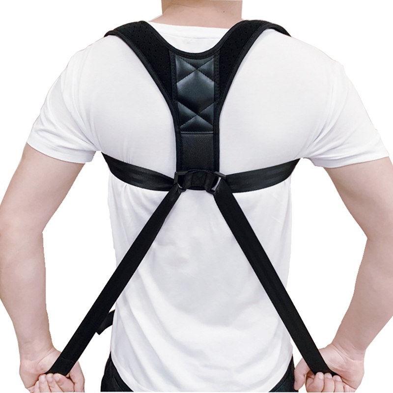 2021 High quality Hot sale Adjustable Posture Corrector Back Support Strap Brace Shoulder Spine Support Lumbar Belt