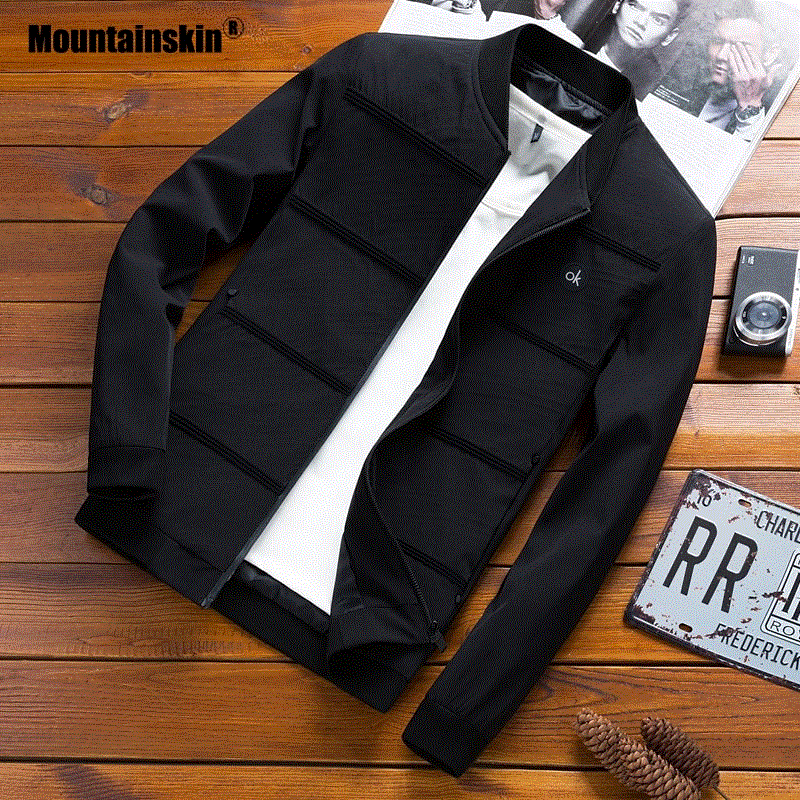 2021 High quality  Mens Jacket Male Fashion Baseball Hip Hop Coats Slim Fit Coat