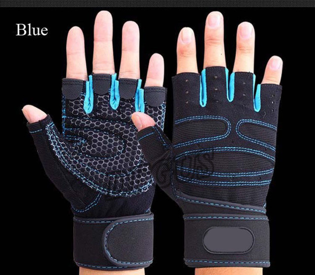 2021 High quality Gym Gloves Heavyweight Sports Exercise Weight Lifting Gloves Body  Sport Fitness Gloves