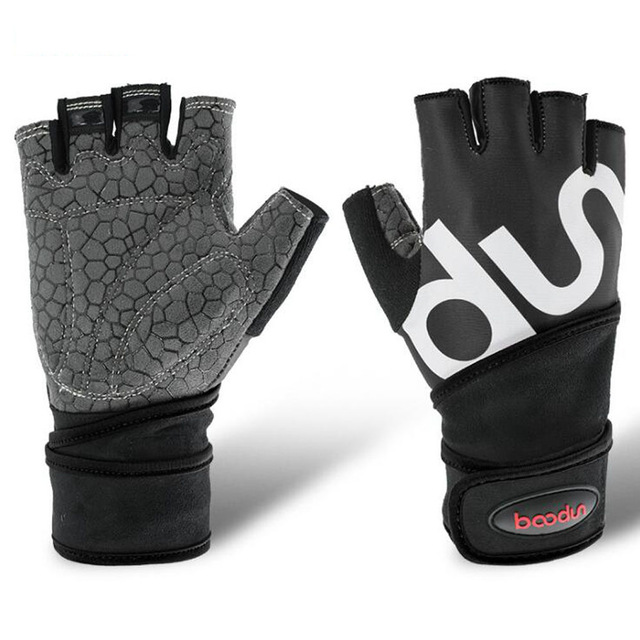 2021 High quality Gloves Sports Half Finger Gym Dumbbell Crossfit Gloves Bodybuilding Weightlifting Gloves