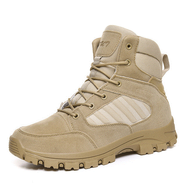 2021 High quality Outdoor Hiking Shoes  Men Mountaineer Climbing Sneakers Waterproof Hiking Shoes