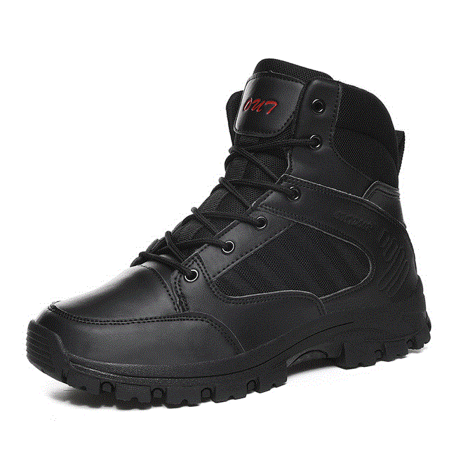 2021 High quality Outdoor Hiking Shoes  Men Mountaineer Climbing Sneakers Waterproof Hiking Shoes