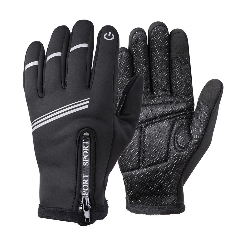 2021 High quality Anti-slip Bicycle Warm Gloves Windproof Waterproof Man Women Skiing Skating Thermal Glove