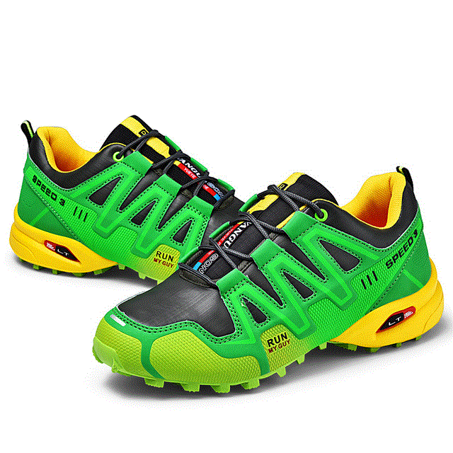2021 High quality Light Waterproof PU Leather Men Hiking Shoes Hunting Camping Sneakers Climbing Sports Outdoor  Shoes