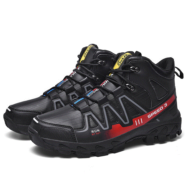 2021 High quality Men Hiking Shoes Waterproof Leather Shoes Climbing and Fishing Shoes New Popular Outdoor Shoes