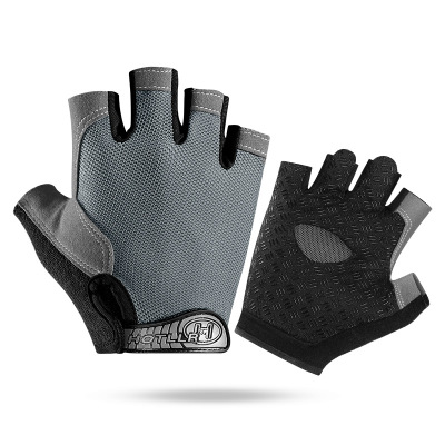 2021 High quality Gloves Silicone Palm Hollow Back Gym Gloves Weightlifting Workout Dumbbell Crossfit Bodybuilding