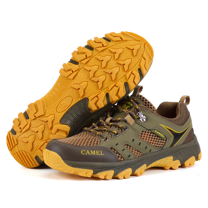 2021 High quality Outdoor Hiking Shoes Men Waterproof Breathable Hunting Trekking Shoes Brand Genuine Leather Sport