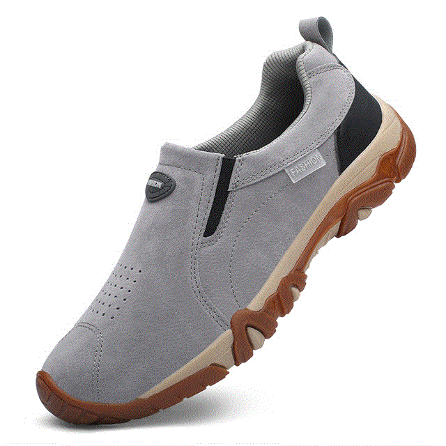 2021 High quality Men Shoes Genuine Leather Loafers Breathable Spring Autumn Casual Shoes Outdoor Non Slip Men Sneaker