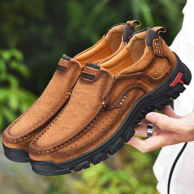 2021 High quality Men Casual Shoes Sneakers New High Quality Genuine Leather Shoes Men Cow Leather Leather Shoes Men
