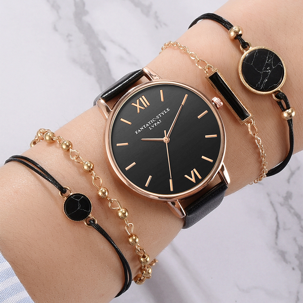 2021 High quality Fashion Women's Luxury Leather Band Analog Quartz WristWatch Ladies Watch Women Dress Reloj Muje