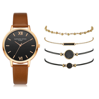 2021 High quality Fashion Women's Luxury Leather Band Analog Quartz WristWatch Ladies Watch Women Dress Reloj Muje