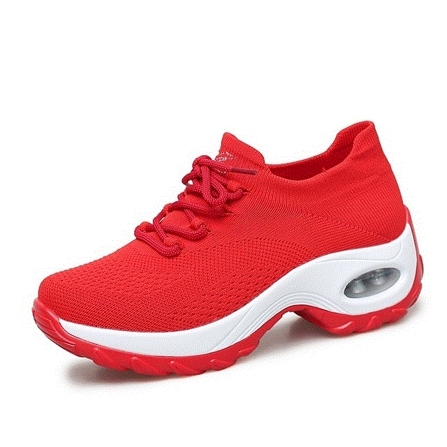 2021 High quality Women Tennis Shoes New Tenis Feminino Breathable Lace-up Mesh Gym Sports Shoes Comfortable Trainers Sneakers Spring Autumn