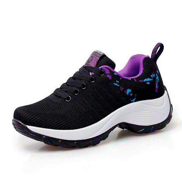2021 High quality Women Tennis Shoes New Tenis Feminino Breathable Lace-up Mesh Gym Sports Shoes Comfortable Trainers Sneakers Spring Autumn