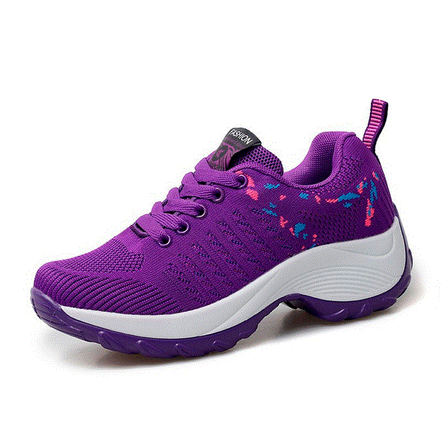 2021 High quality Women Tennis Shoes New Tenis Feminino Breathable Lace-up Mesh Gym Sports Shoes Comfortable Trainers Sneakers Spring Autumn