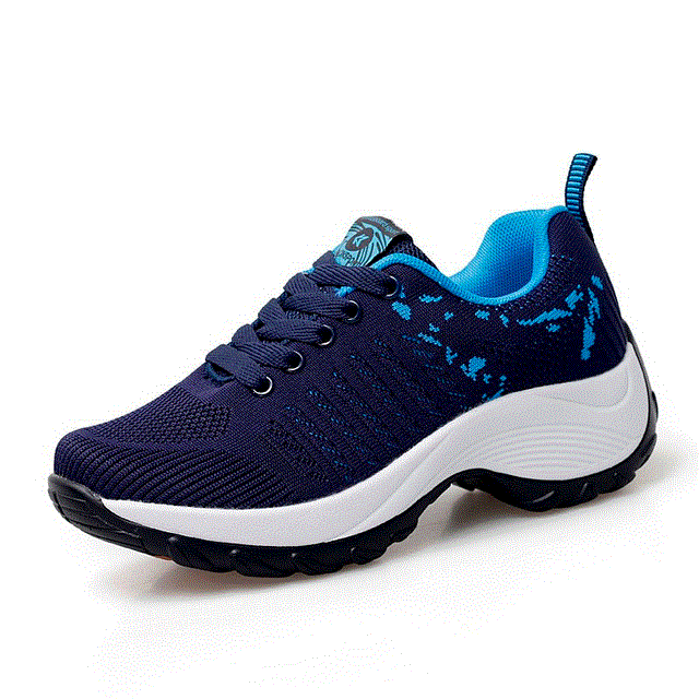 2021 High quality Women Tennis Shoes New Tenis Feminino Breathable Lace-up Mesh Gym Sports Shoes Comfortable Trainers Sneakers Spring Autumn