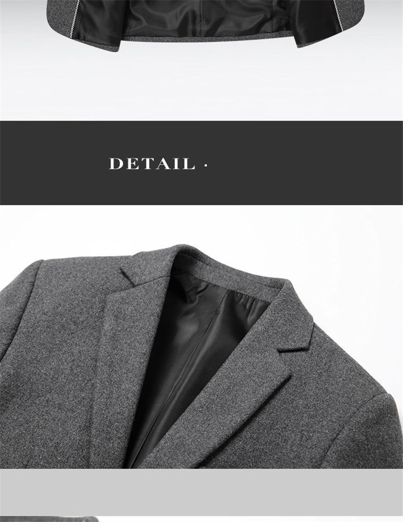 2021 High quality Men Suit Brand New Men's Blazer Wool Thick Men Classic Business Suits Jacket Male Slim Blazers