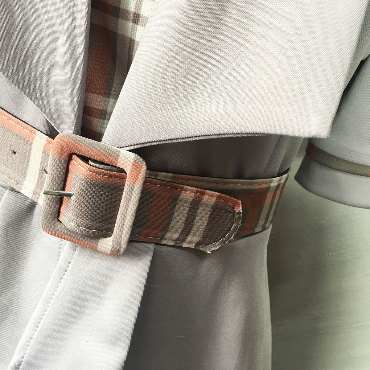 2021 High quality Solid color suit collar Slim big swing A-line skirt large size African fashion women fake two pieces