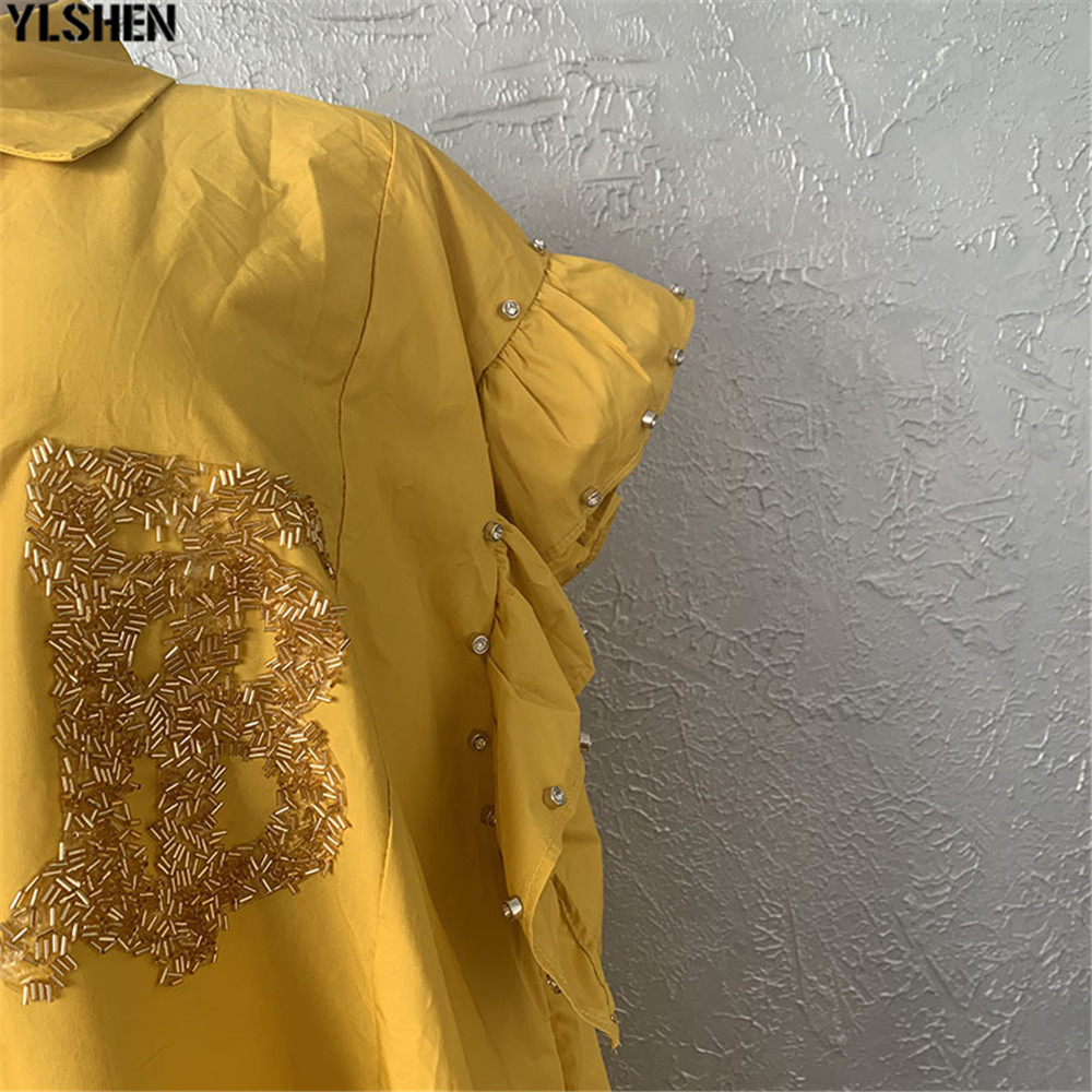 2021 High quality African Dresses For Women Cotton Nail Bead Robe Femme African Clothes Africa Dress Plus Size