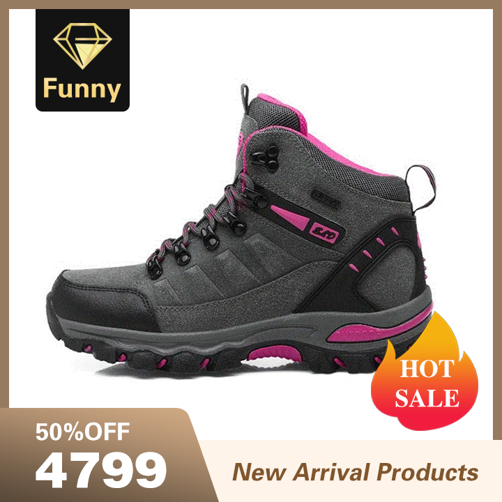 2021 High quality Hot sale Mens shoes waterproof hiking boots trekking outdoor mountain shoes