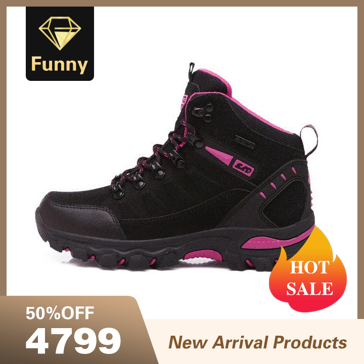 2021 High quality Hot sale Mens shoes waterproof hiking boots trekking outdoor mountain shoes