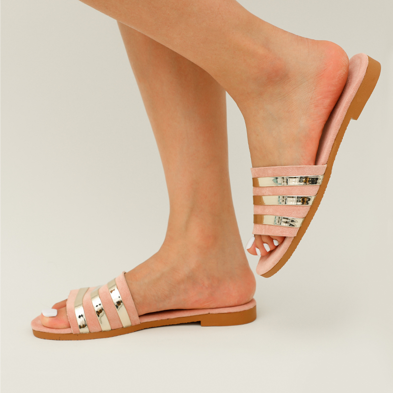 2021 High quality Ladies Slippers Beach Summer Shoes Woman Flat Slides Outdoor Women Shoes Casual Sandals Plus Size