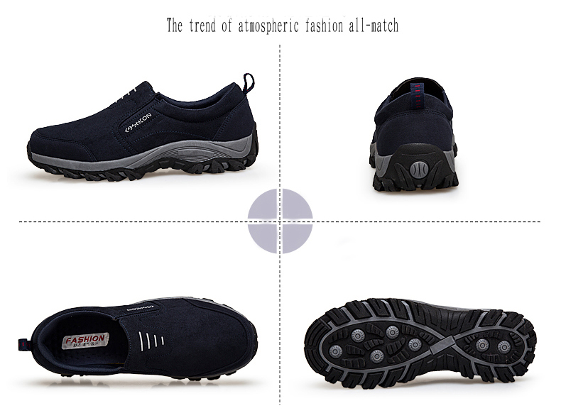 2021 High quality Men Walking Shoes Comfortable Outdoor Walking Winter Jogging Male Sneakers Shoes