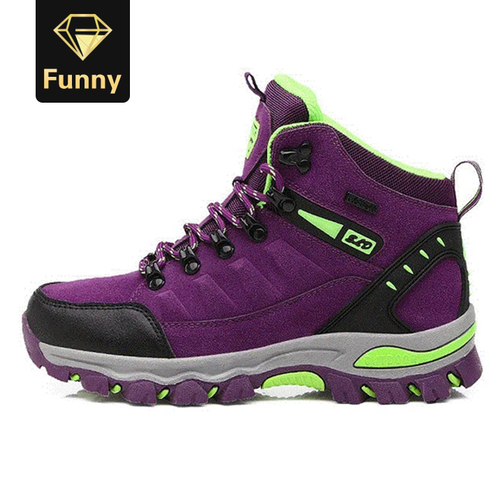 2021 High quality Hot sale Mens shoes waterproof hiking boots trekking outdoor mountain shoes