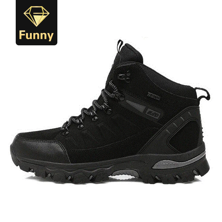 2021 High quality Hot sale Mens shoes waterproof hiking boots trekking outdoor mountain shoes