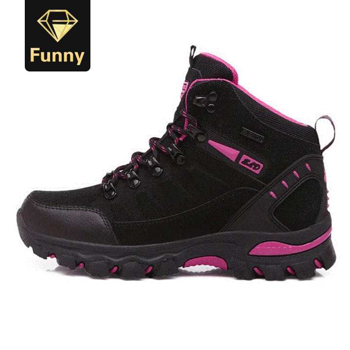 2021 High quality Hot sale Mens shoes waterproof hiking boots trekking outdoor mountain shoes