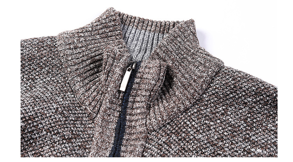 2021 High quality Men's Sweaters Winter Men Thick Warm Knitted Sweater Jackets Cardigan Coats