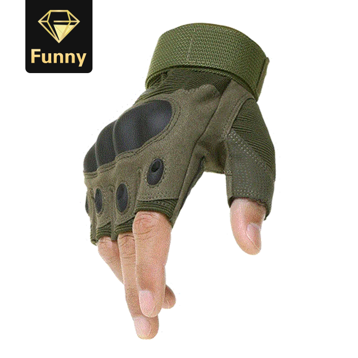 2021 High quality Hard Knuckle Tactical Gloves Army Military Combat Outdoor Climbing Full Gloves