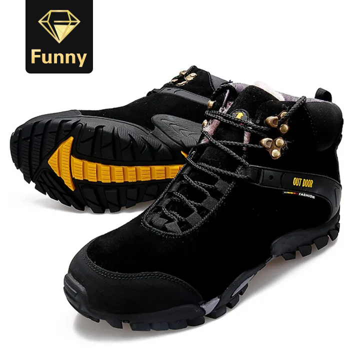 2021 High quality Hot sale Men Hiking Boots Sneakers Shoes Outdoor Nonslip Mountain Climbing