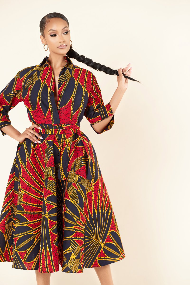 2021 High quality Fashion African Dresses For Women Femme Dashiki Print Africa Shirt dresses Clothes Ladies Dresses