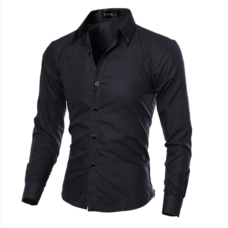 2021 High quality Brand-clothing Cotton Mens Soft Men Shirt Long Sleeve Mens Shirts Casual Slim Fit Hot Sale shirts