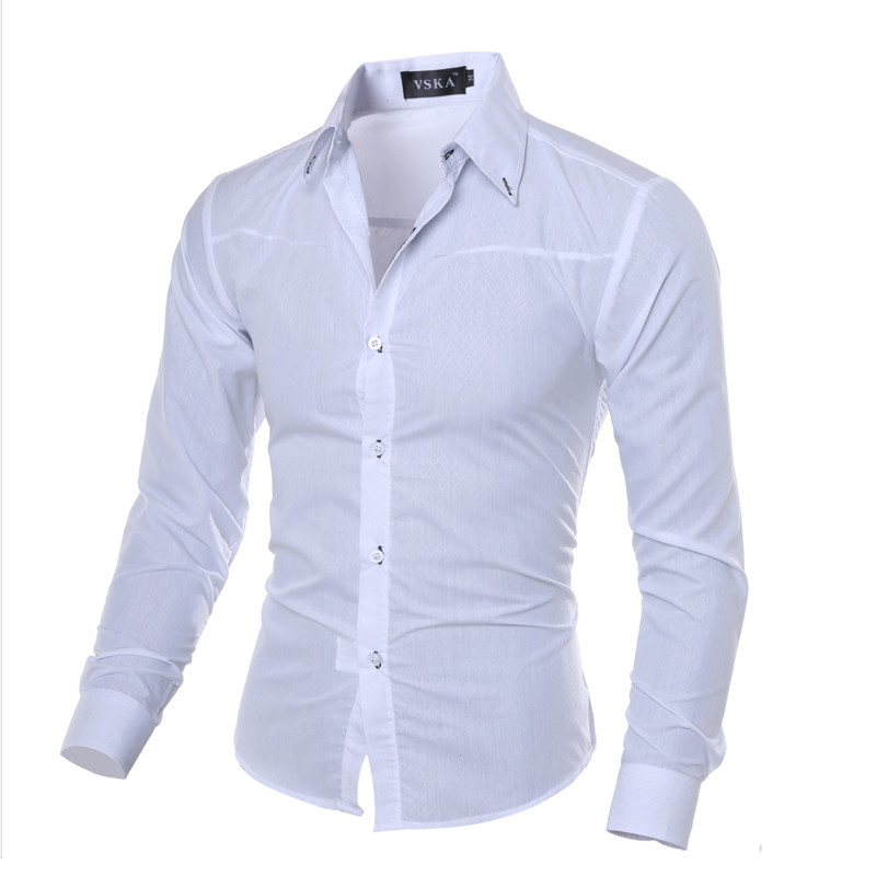 2021 High quality Brand-clothing Cotton Mens Soft Men Shirt Long Sleeve Mens Shirts Casual Slim Fit Hot Sale shirts