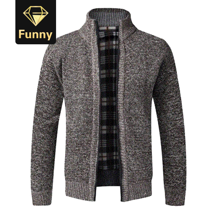 2021 High quality Men's Sweaters Winter Men Thick Warm Knitted Sweater Jackets Cardigan Coats