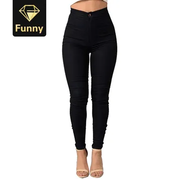 Oversized High Waist Black Pencil Low Rise Yoga Pants With